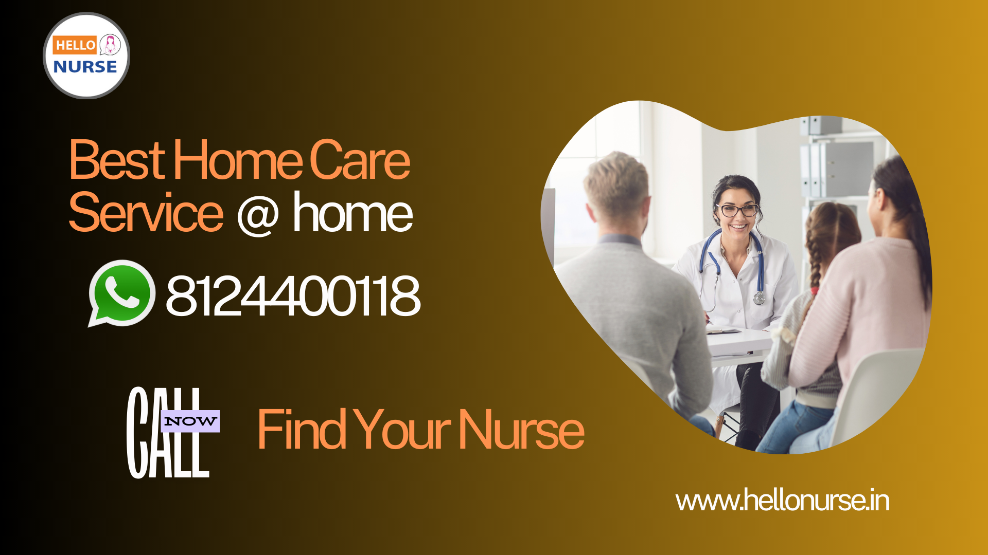 What are home care nursing services?