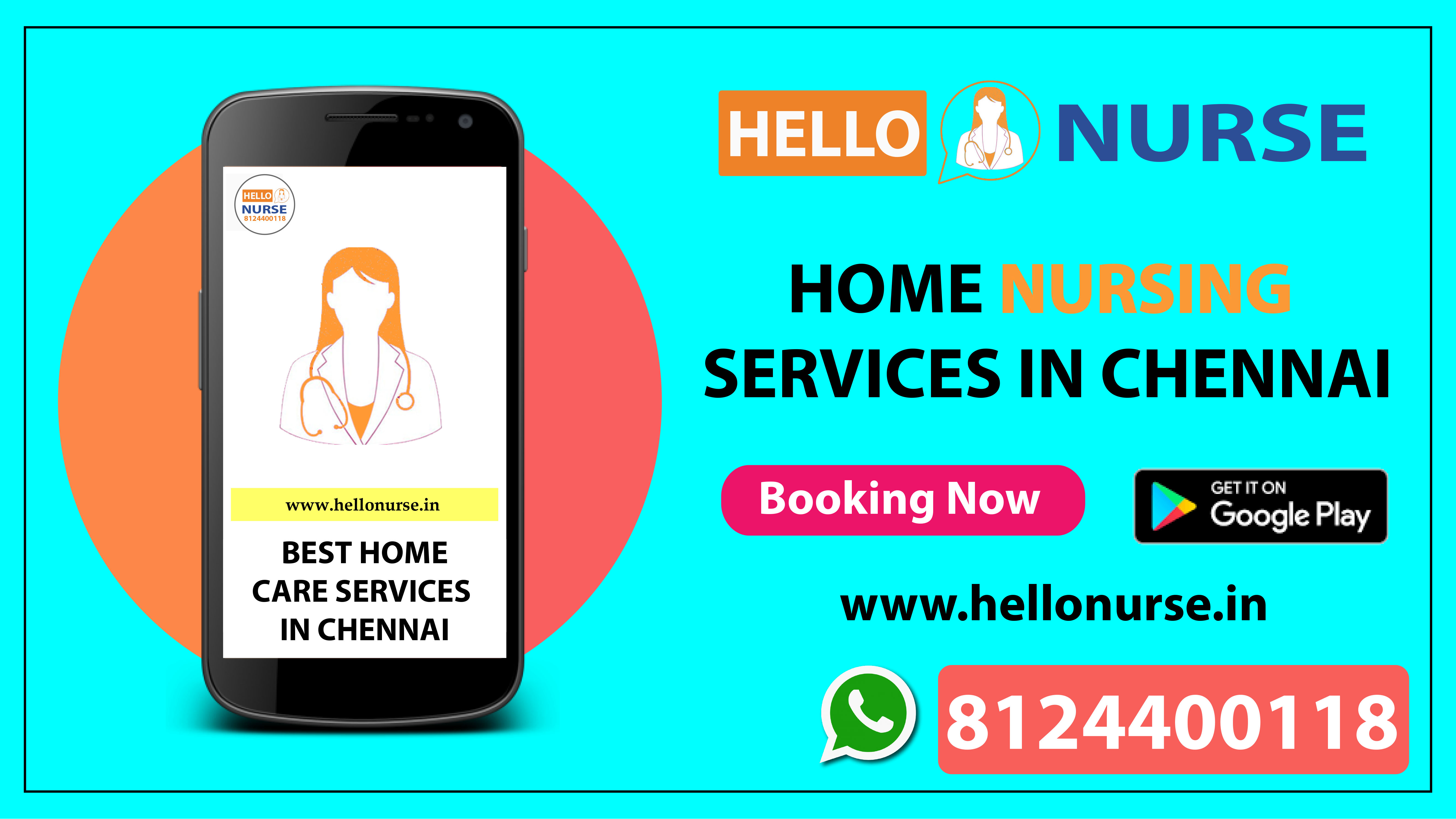 What are home care nursing services in Guindy