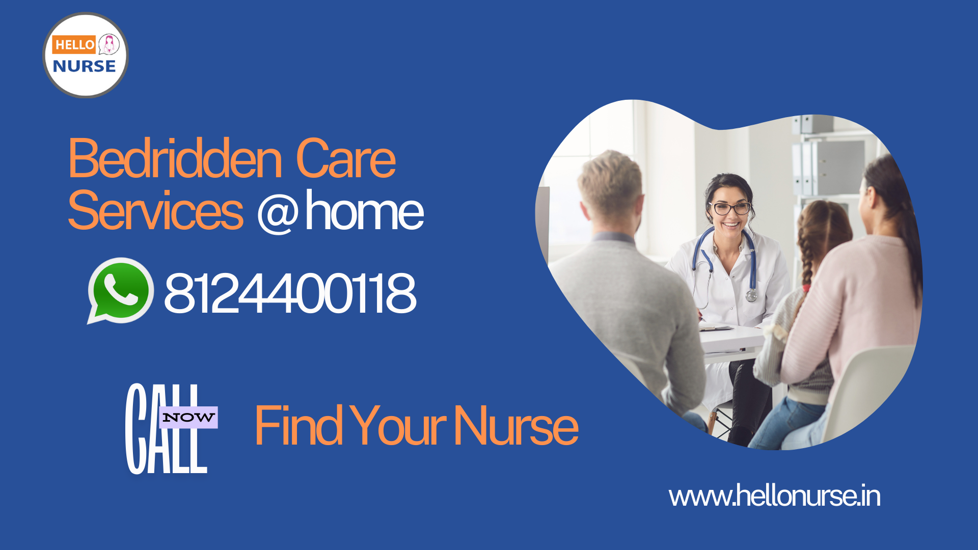 Hospital attendant services in Anna Nagar East Chennai | 8124400118