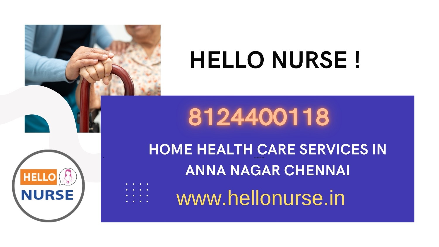 What is the cost of a home nurse in Guindy Chennai?